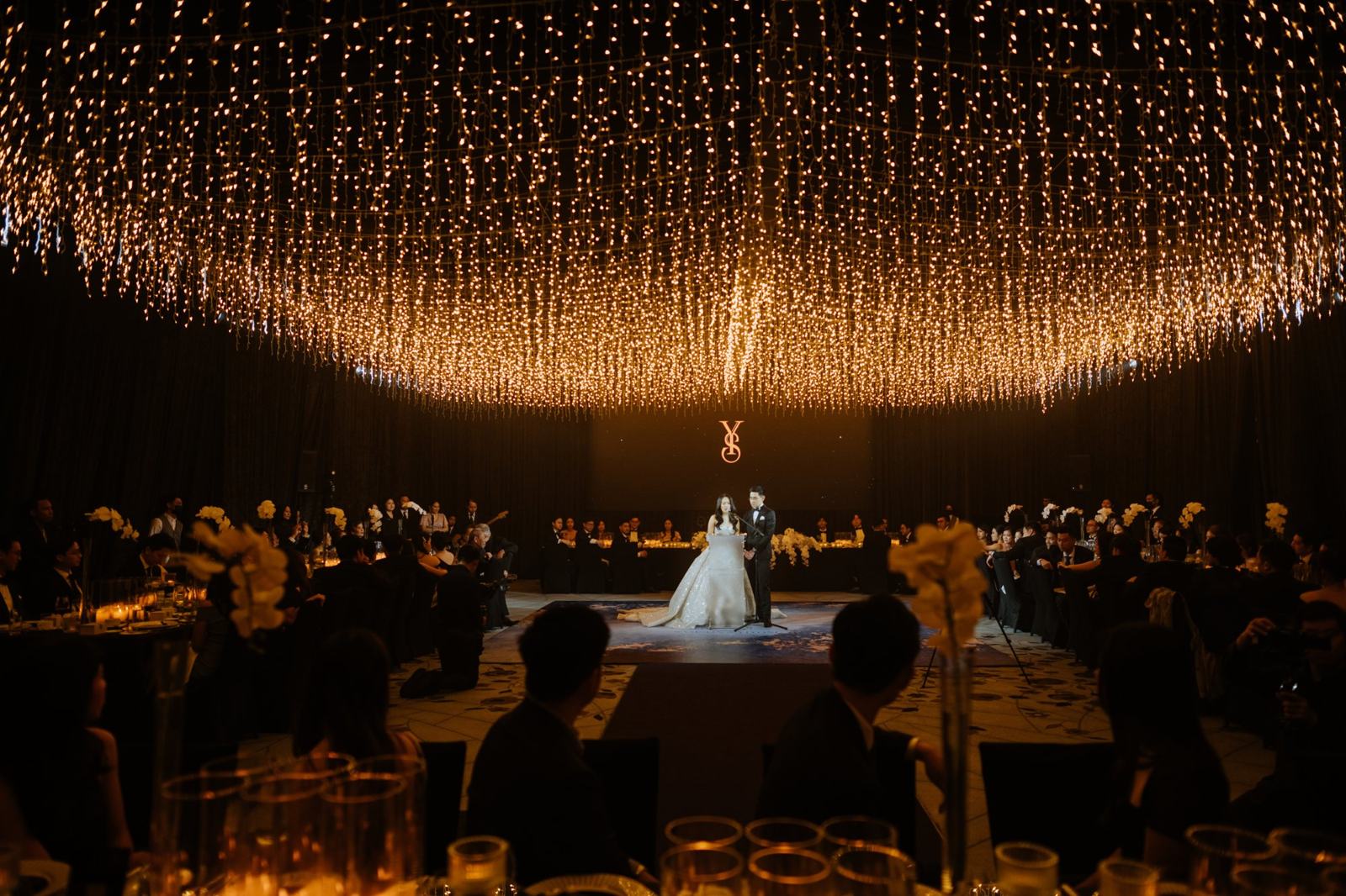 Lighting, drapery and backdrops